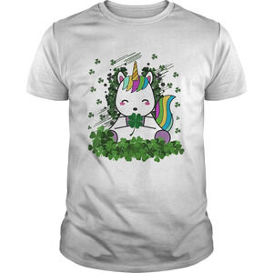Irish Unicorn Ireland Shamrock St Patricks Shirt